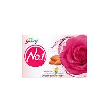 Godrej No 1 Rose Soap 75 gm Rose)